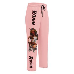 Samurai Lady Warrior Pink Sweats