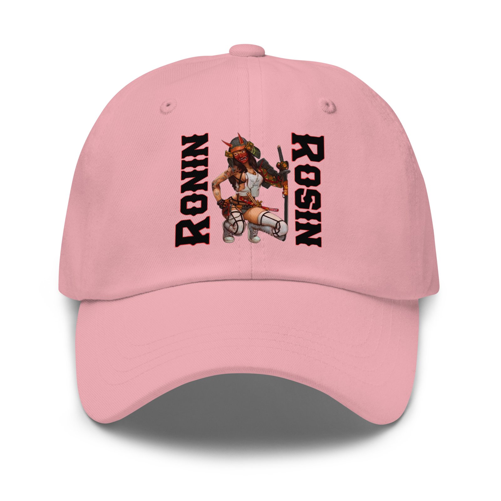 Samurai Lady Warrior Pink Hat